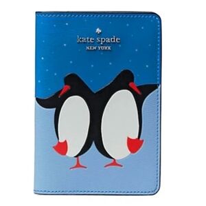 Kate Spade New York Arctic Friends Penguin Passport Holder